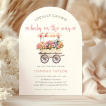 Chá de fraldas crescido localmente