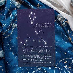 Convites Chá de fraldas da astrologia dos peixes