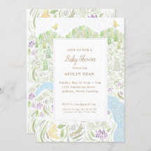 Chá de fraldas da borboleta do ouro