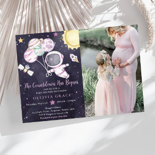 Convites Chá de fraldas da Galáxia do Chá de fraldas de Rap