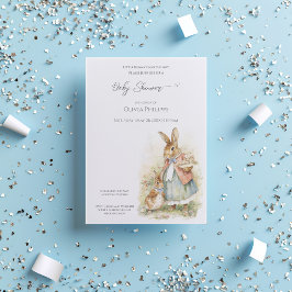 Convites Chá de fraldas da múmia Bunnies