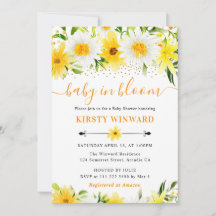 Chá de fraldas das Flores de Verão Amarelas de Aqu