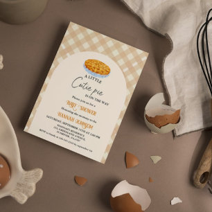 Convites Chá de fraldas de Ação de Graças Boho Little Cutie