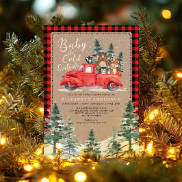 Convites Chá de fraldas de Animais da Floresta de Wylljack 