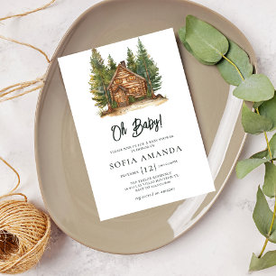 Convites Chá de fraldas de animais de capoeira