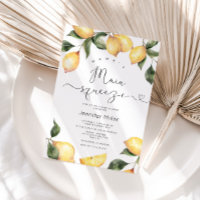 Chá de fraldas de aperto principal da mãe de Lemon