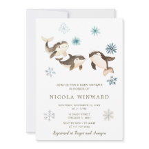 Chá de fraldas de Baleia Árctico de inverno Cujo