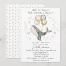 Chá de fraldas de Baleia de Cachorro Cura, Dourada