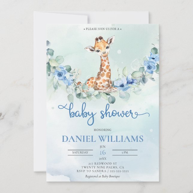 Convites Chá de fraldas de Bear Bear Bear Cub (Frente)