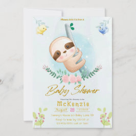 Convites Chá de fraldas de Boca e Pássaros