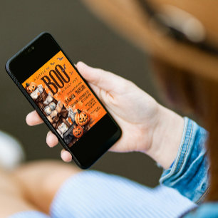 Convites Chá de fraldas de Bolo de Fralda de Abóbora Quase 