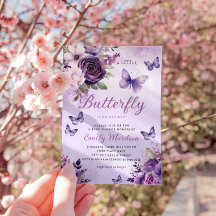 Chá de fraldas de Borboleta Floral de Chic Waterco