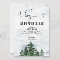 Chá de fraldas de Caligrafia Cardíaca de Garoto