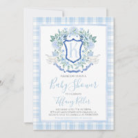 Chá de fraldas de Carruagem do Preppy Southern Blu