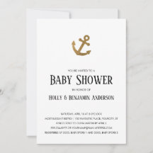 Chá de fraldas de Casais Simples com Âncora de Lar