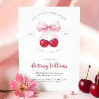 Chá de fraldas de cereja de Arco rosa