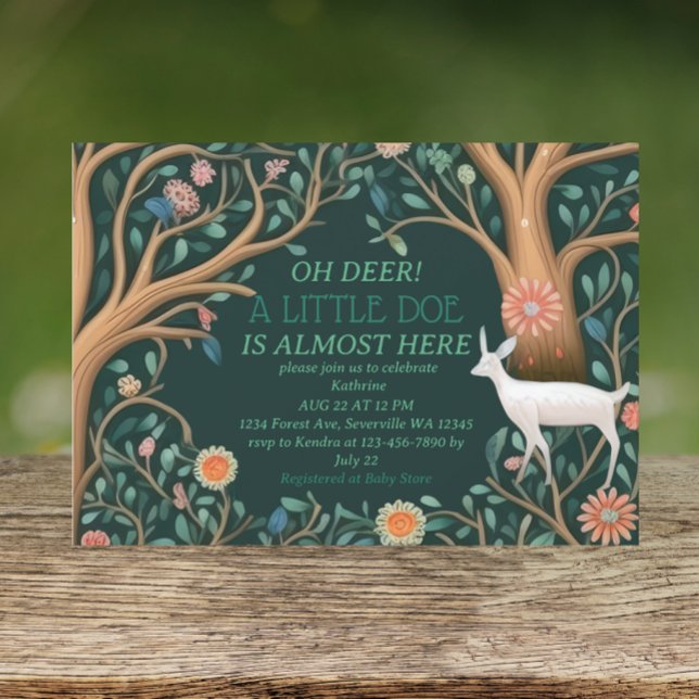 Convites Chá de fraldas de Cerrapos Brancos (Criador carregado)