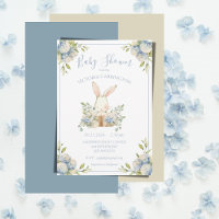 Chá de fraldas de coelho azul Hydrangea