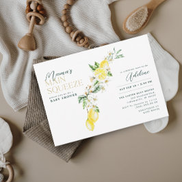 Convites Chá de fraldas de compressão principal da mãe de L