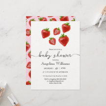 Chá de fraldas de convite.