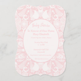 Convites Chá de fraldas de Designs Tribais da Nova Zelândia