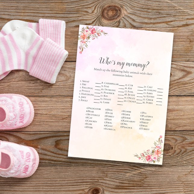 Convites Chá de fraldas de elefante que é minha Mamãe (Criador carregado)