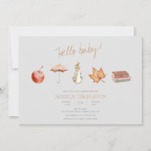 Chá de fraldas de Elementos de Queda de Coelho