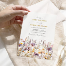 Chá de fraldas de flores selvagens roxas