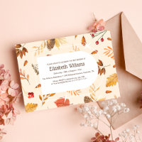 Chá de fraldas de folhagem flórica e botânica