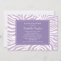 Chá de fraldas de Garra Roxo-Chic