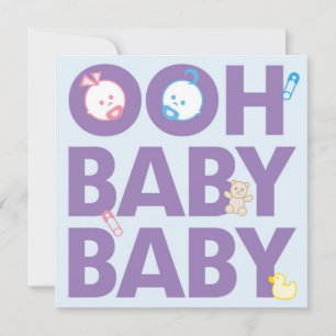 Convites Chá de fraldas de gêmeos de meninos