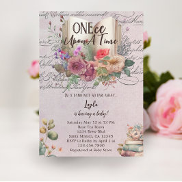 Convites Chá de fraldas de História de Fairytale Whimsical