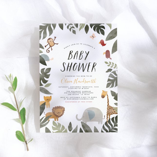 Convites Chá de fraldas de Ilustração do Livro de Histórias (Criador carregado)