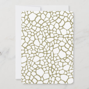 Convites Chá de fraldas de Impressão de Namorada Branca Dou