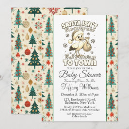 Convites Chá de fraldas de lançamento do Precioso de Tempes