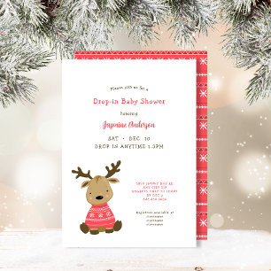 Convites Chá de fraldas de Largura de Vendedor de Inverno