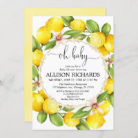 chá de fraldas de limão, limões de cor aquosa