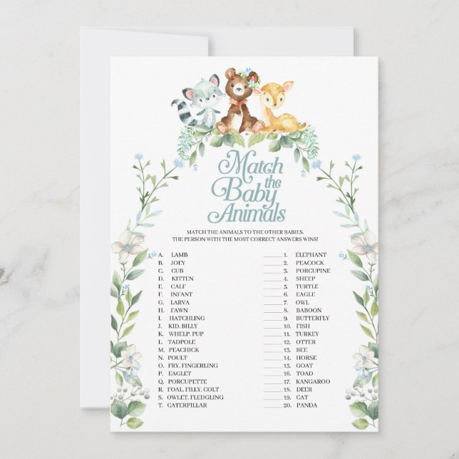 Convites Chá de fraldas De Madeira Corresponde Ao Jogo Dos  (Frente)