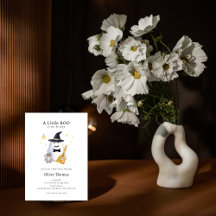 Chá de fraldas de Menino Fantasma de Boo Bonito