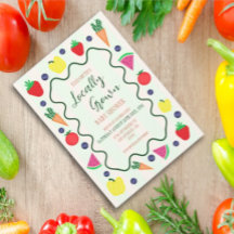 Chá de fraldas de mercado do agricultor com cresci