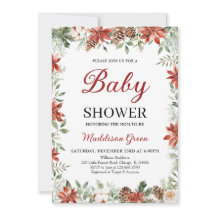 Chá de fraldas de Natal