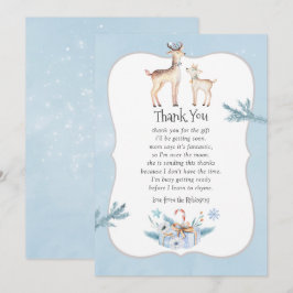 Convites Chá de fraldas De Natal Da Pastel Watercolor Obrig