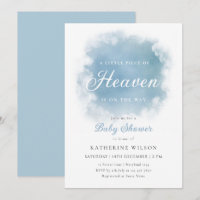 Chá de fraldas de Nuvem Enviada por Céu Azul