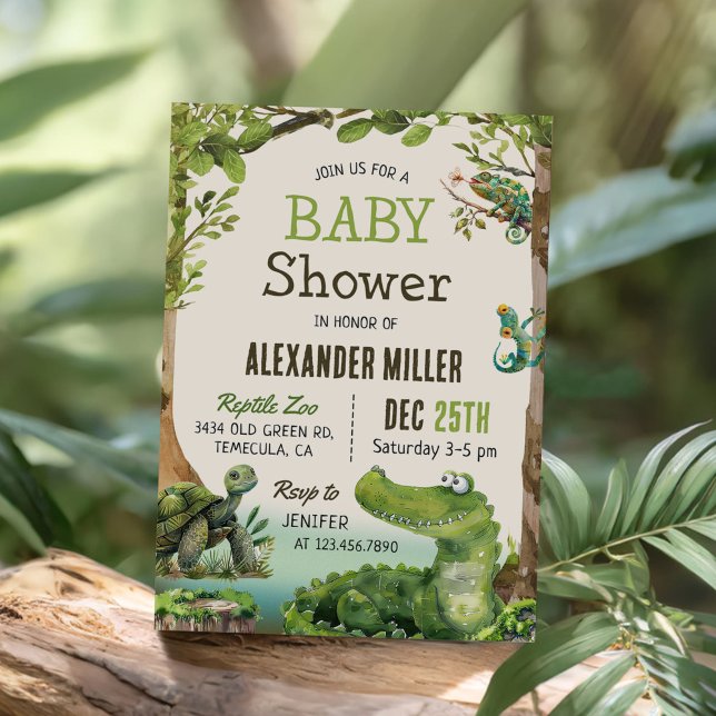 Convites Chá de fraldas de pântano (Criador carregado)