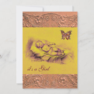 CONVITES CHÁ DE FRALDAS DE PINCO AMARELO DE BORRACHA