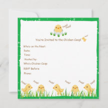 Chá de fraldas de Pintinho Amarelo-Cinto