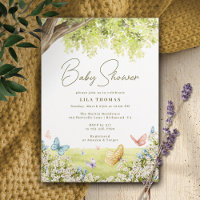 Chá de fraldas de Primavera branco de jardim de bo
