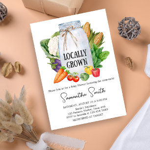 Convites Chá de fraldas De Produção Local
