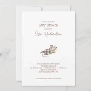 Convites Chá de fraldas de ratos