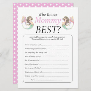 Convites Chá de fraldas de sereia debaixo do mar